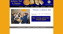 Desktop Screenshot of andoverdeli.net